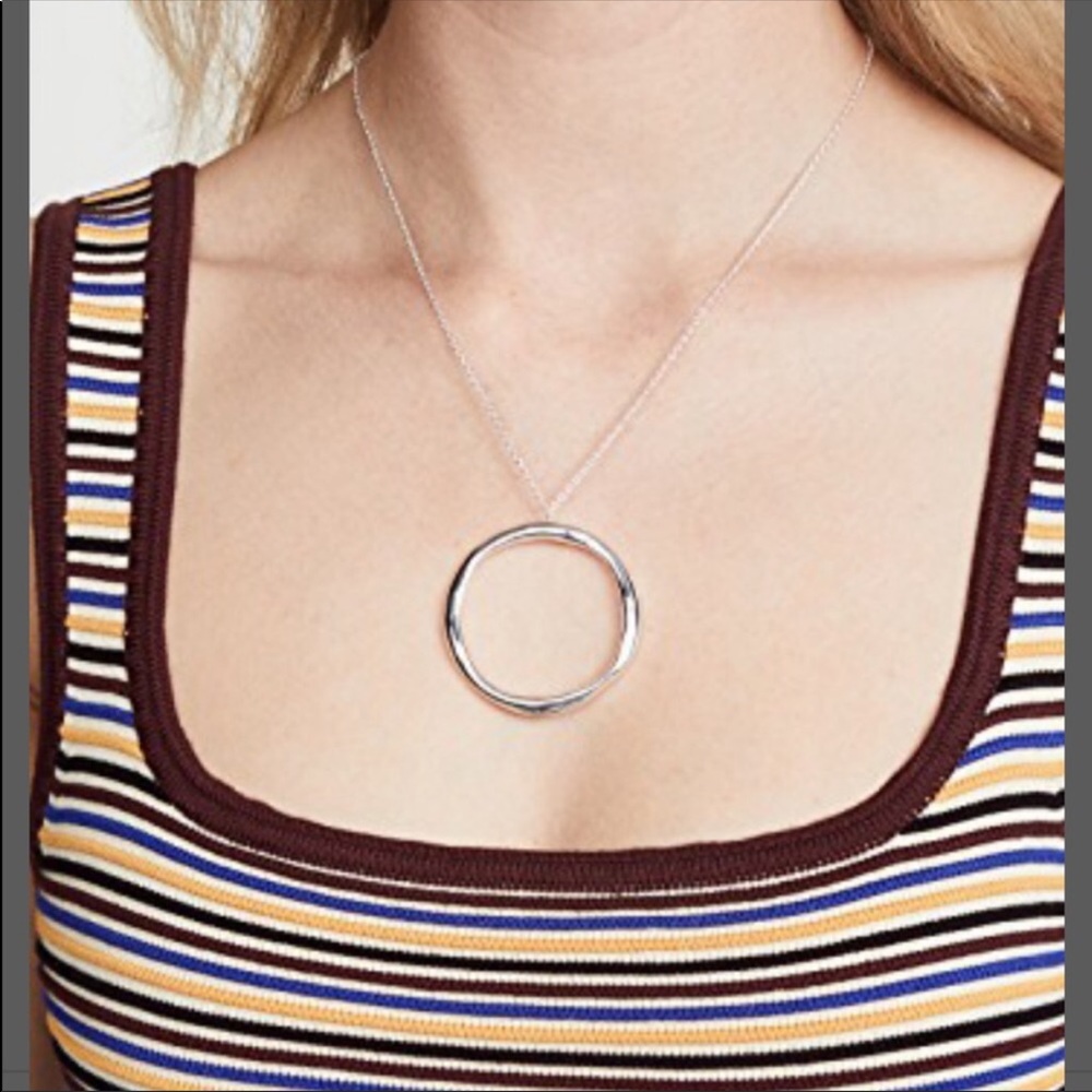 NEW Gloriana Quinn silver pendant necklace.